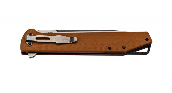 PUMA TEC big size one-hand knife, G10 with clip